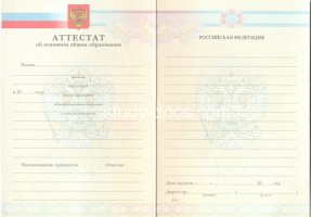 Аттестат за 9 класс 2007-2010 в Росто́ве-на-Дону́