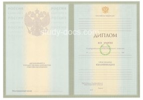 Диплом специалиста 2004-2009 в Росто́ве-на-Дону́